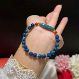  Vòng Tay San Hô Hóa Thạch Xanh 