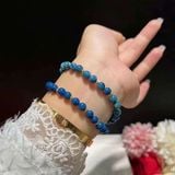  Vòng Tay San Hô Hóa Thạch Xanh 