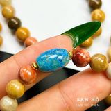  Vòng Tay San Hô Hóa Thạch 