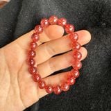  Vòng Tay Thạch Anh Tóc Đỏ 9mm 