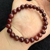  Vòng Tay Thạch Anh Tóc Đỏ 7.2mm 