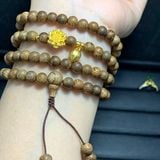  Vòng Tay Trầm Hương 108 hạt Mix Sen 