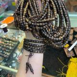  Vòng tay Trầm hương sánh trúc lùn 5,5mm 