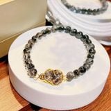  Vòng Tay Tỳ Hưu Bọc Vàng 