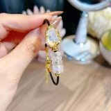  Vòng Tay Tỳ Hưu Moonstone Mix Ngũ Điếu 
