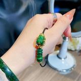  Vòng Tỳ Hưu Sơn Thủy Bọc Vàng Mix Ngũ Điếu 