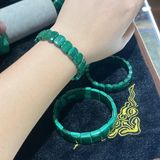  Vòng Tay Đá Khổng Tước Malachite 