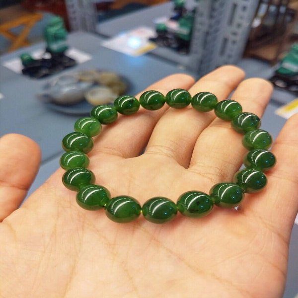  Vòng Tay Ngọc Bích 9mm 