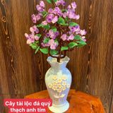  Cây tài lộc mầm tinh thể thạch anh tím 60x28 cm 