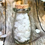  Bình đá vụn Thạch Anh trắng 
