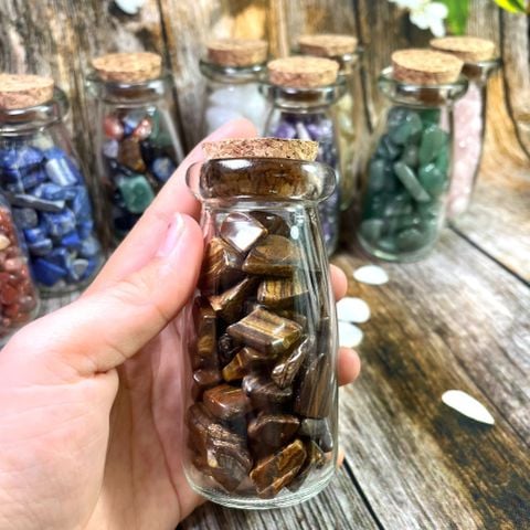  Bình đá vụn Mắt hổ 