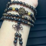  Chuỗi vòng tay trầm hương sánh chìm 6 mm 