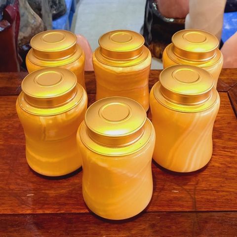 Hũ Đựng Trà Ngọc Hoàng Long 14cm