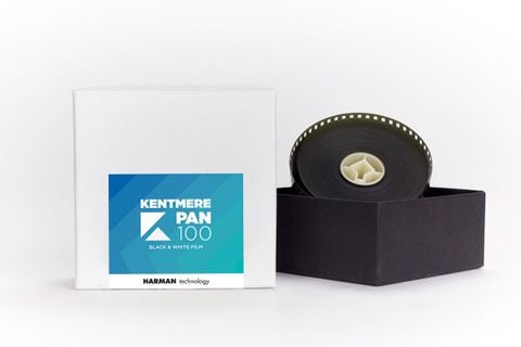 Kentmere Pan 100 Film Trắng Đen (Film Cuộn 35mm , Cuộn 100ft) 