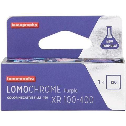 LomoChrome Purple XR 100-400 Color Negative Film  (120 Film Roll) 