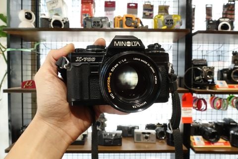 MINOLTA X-700 MD ROKKOR 50mm F1.4 ジャンク Minolta X700 + MD Rokkor 50mm f1.4 – Thường Xanh Film Store
