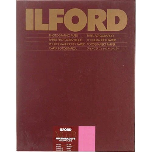  MULTIGRADE FB WARMTONE GLOSSY SHEETS (8x10'', 25 Sheets) 