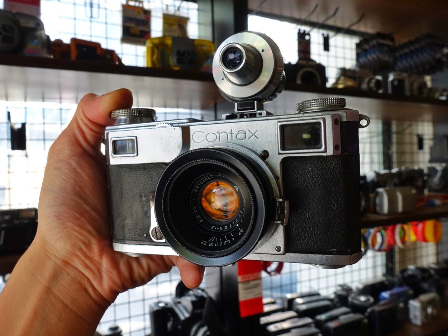  Contax iA + Jupiter 12 / Canon View 35-135 