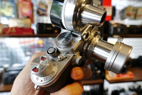  Leica Barnack iiif red dial / Elmar 5cm f3.5 