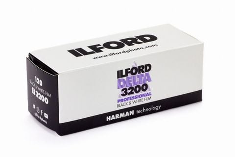  Ilford Delta 3200 Professional Film Trắng Đen (Film Cuộn 120). 