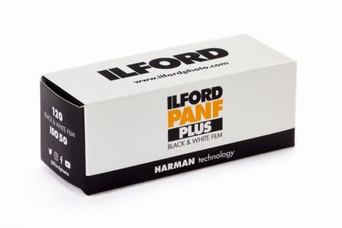  Ilford Pan F Plus Film Trắng Đen (Film Cuộn 120). 