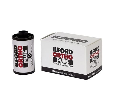  Ilford Ortho Plus Film Trắng Đen (Film Cuộn 35mm , 36 Kiểu) 