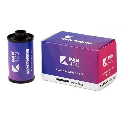  Kentmere Pan 400 Film Trắng Đen (Film Cuộn 35mm , 36 Kiểu) 
