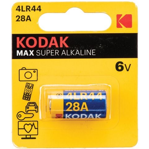  Kodak K28A/4LR44 6V Ultra Alkaline Battery 
