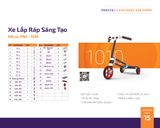  Let's Go Kit 5 trong 1 - 5 mẫu Xe lắp ráp cho bé vận động từ 2-5 tuổi 