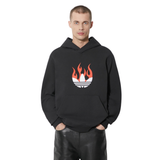  Áo Hoodie Adidas Original Black Flames Logo IS0208 