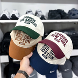  Nón MLB Lettering Ball Cap NY 