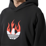  Áo Hoodie Adidas Original Black Flames Logo IS0208 
