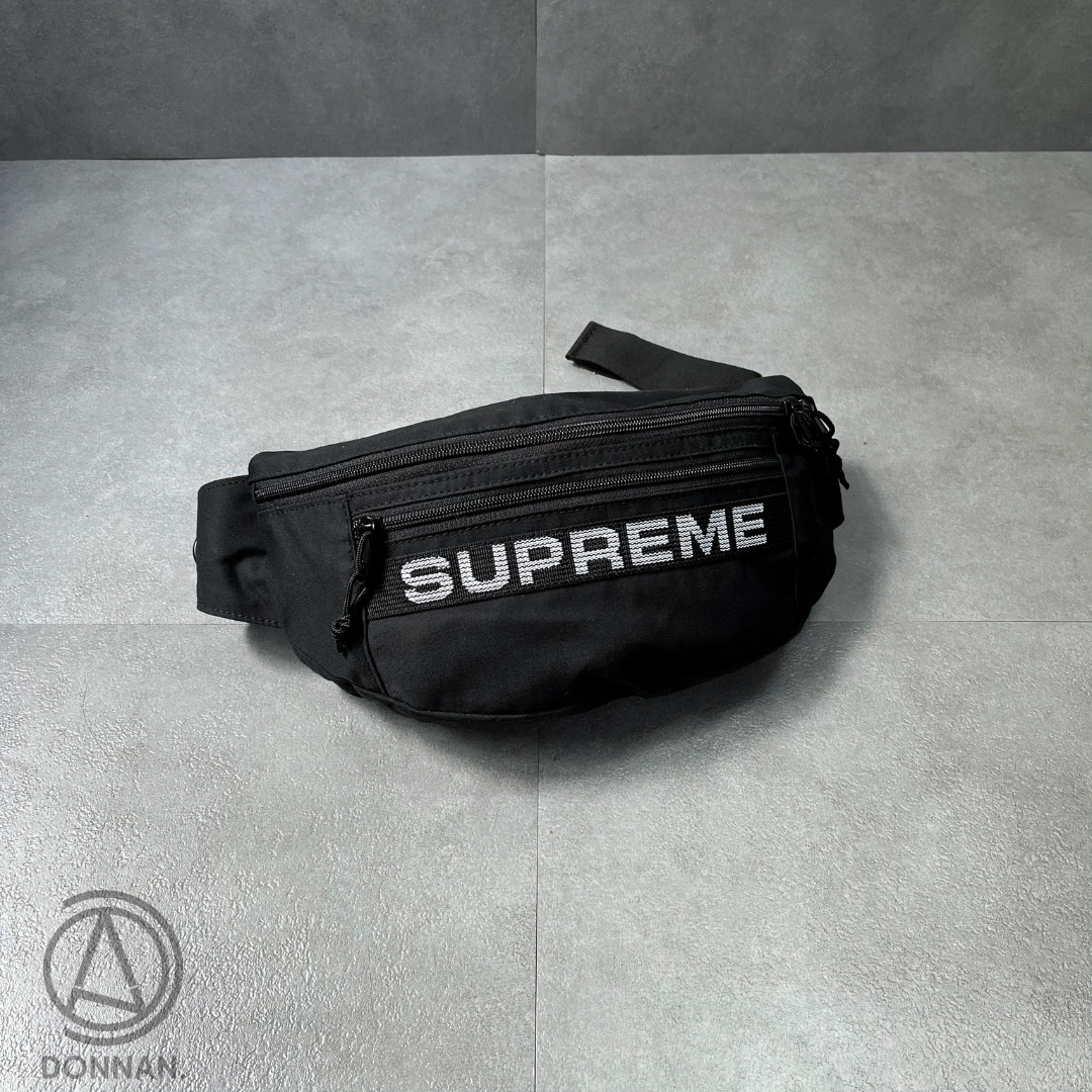 Supreme Field Waist Bag Black