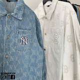  Áo Sơmi Denim MLB 