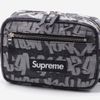  Túi Supreme Fat Tip Jacquard Denim Waist Bag Grey SS22B15 