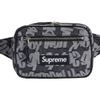  Túi Supreme Fat Tip Jacquard Denim Waist Bag Grey SS22B15 