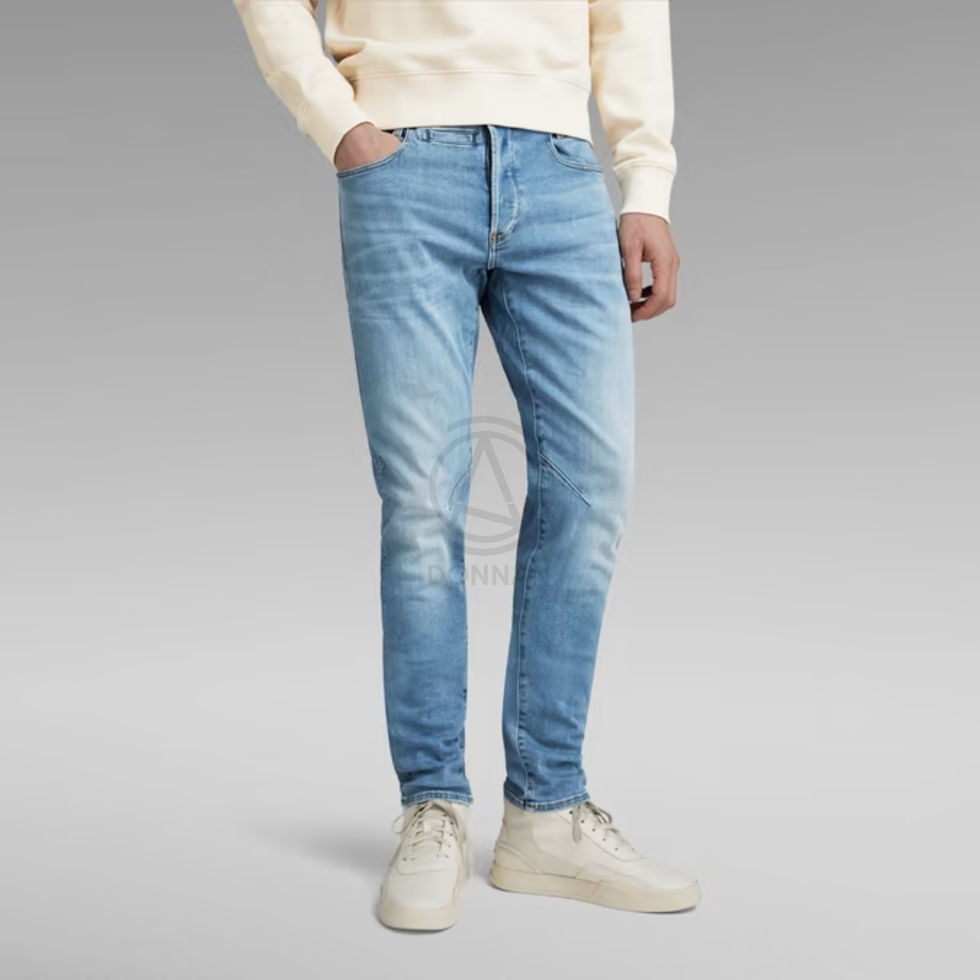  Quần Jeans G-Star Raw D-STAQ 5-PKT Slim - Light Indigo Aged 