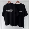  Áo Thun Essentials FOG Jet Black FW24 