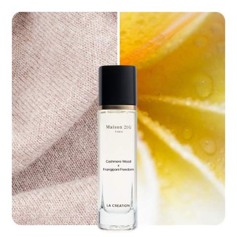Nước hoa Cashmere Wood x Frangipani Freedom