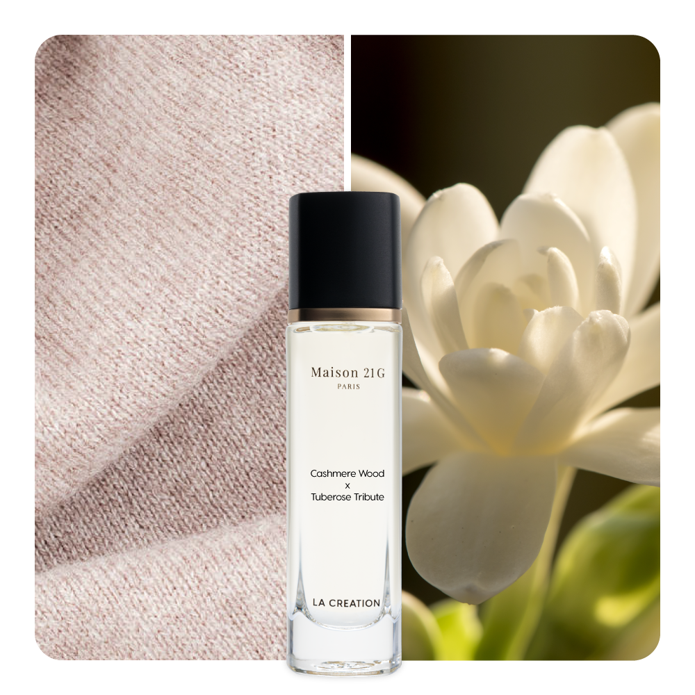 Nước hoa Cashmere Wood x Tuberose Tribute