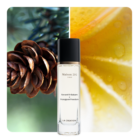 Nước hoa Fervent Fir Balsam x Frangipani Freedom