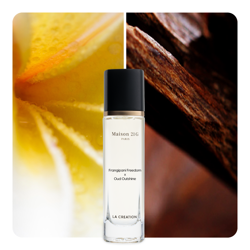 Nước hoa Frangipani Freedom x Oud Outshine