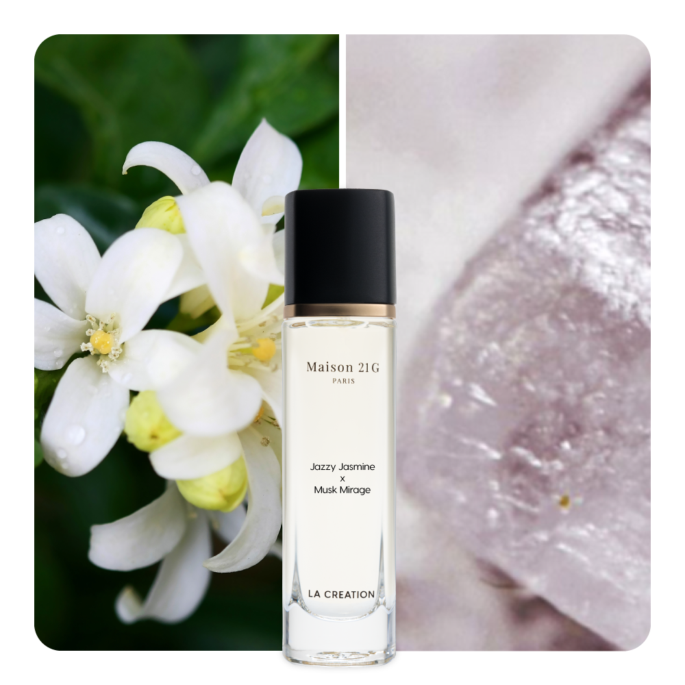 Nước hoa Jazzy Jasmine x Musk Mirage