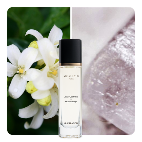 Nước hoa Jazzy Jasmine x Musk Mirage