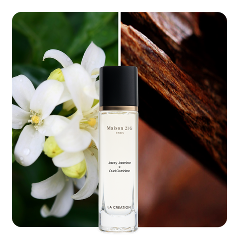 Nước hoa Jazzy Jasmine x Oud Outshine