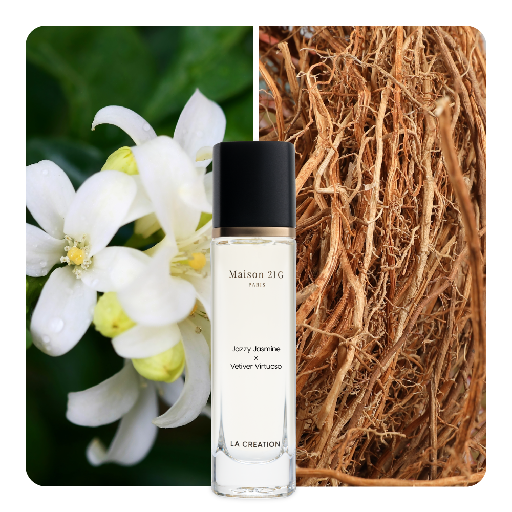 Nước hoa Jazzy Jasmine x Vetiver Virtuoso