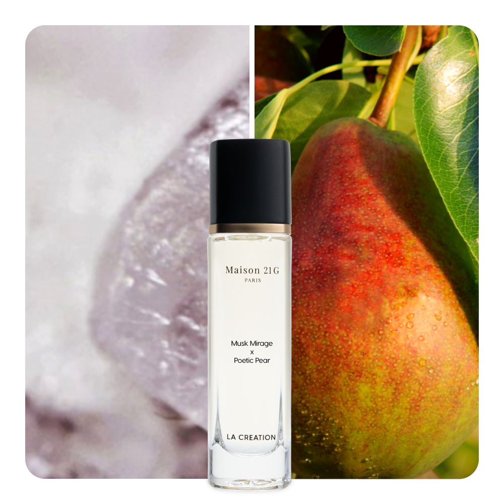 Nước hoa Musk Mirage x Poetic Pear