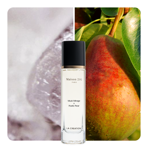 Nước hoa Musk Mirage x Poetic Pear
