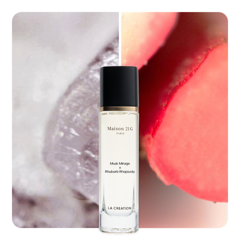 Nước hoa Musk Mirage x Rhubarb Rhapsody