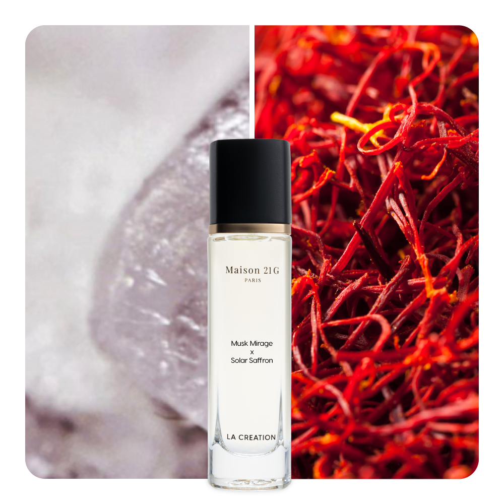 Nước hoa Musk Mirage x Solar Saffron